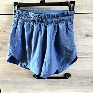 Lululemon Track That shorts in water drop